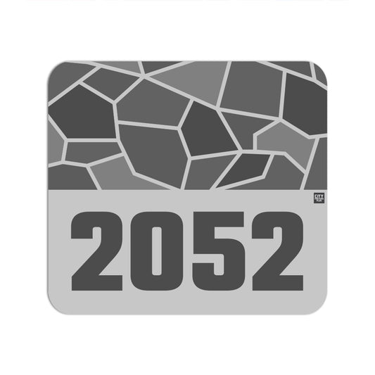2052 Year Mousepad (Melange Grey)