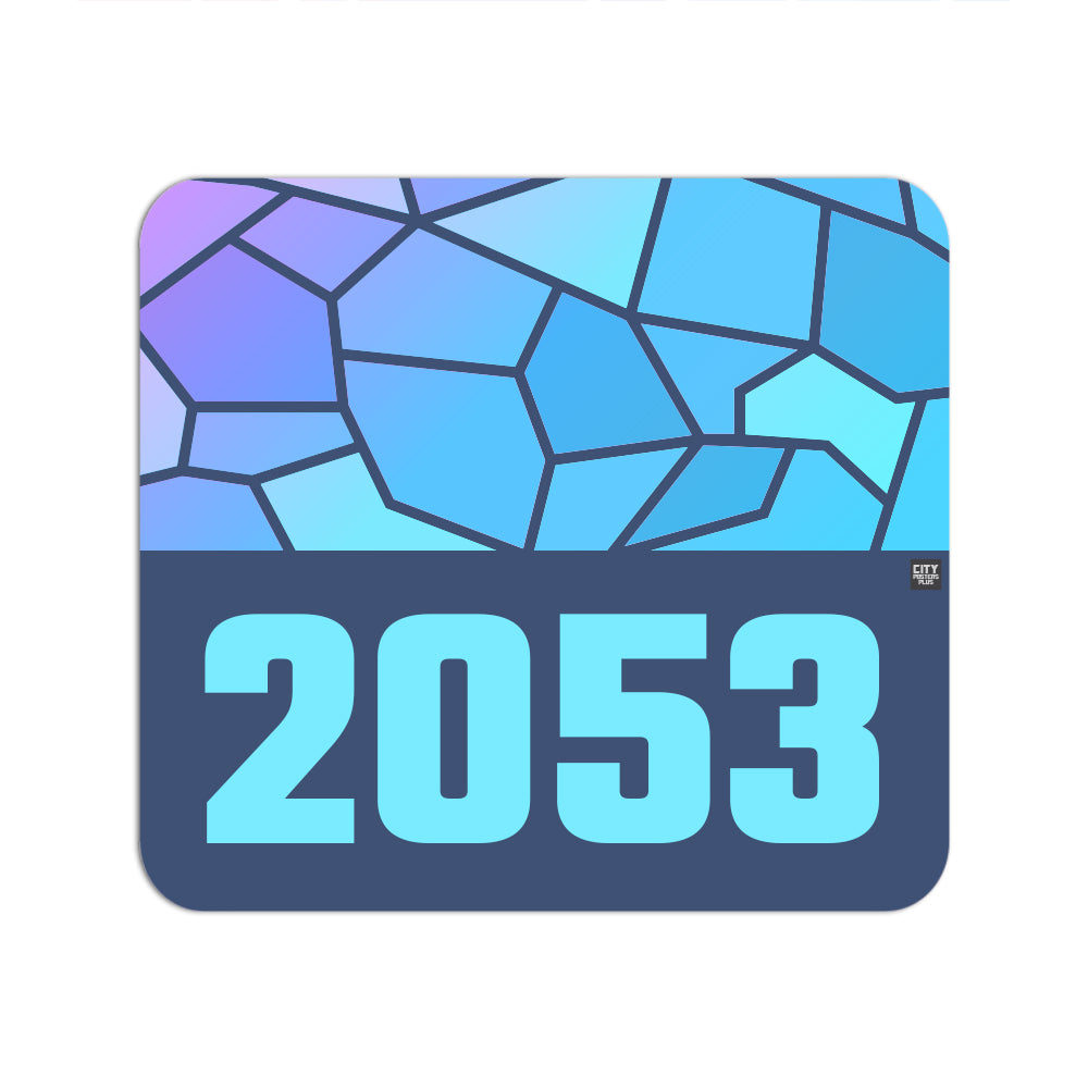 2053 Year Mousepad (Navy Blue)
