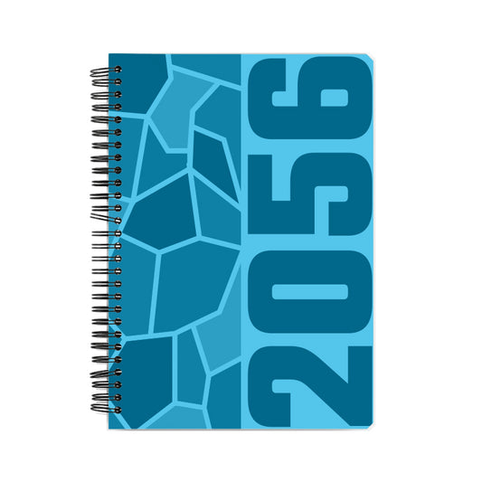 2056 Year Notebook (Sky Blue, A5 Size, 100 Pages, Ruled)