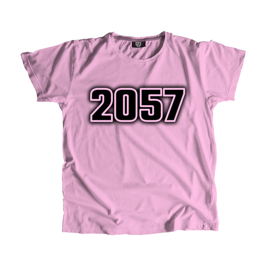 2057 Year Men Unisex T-Shirt (Light Pink)