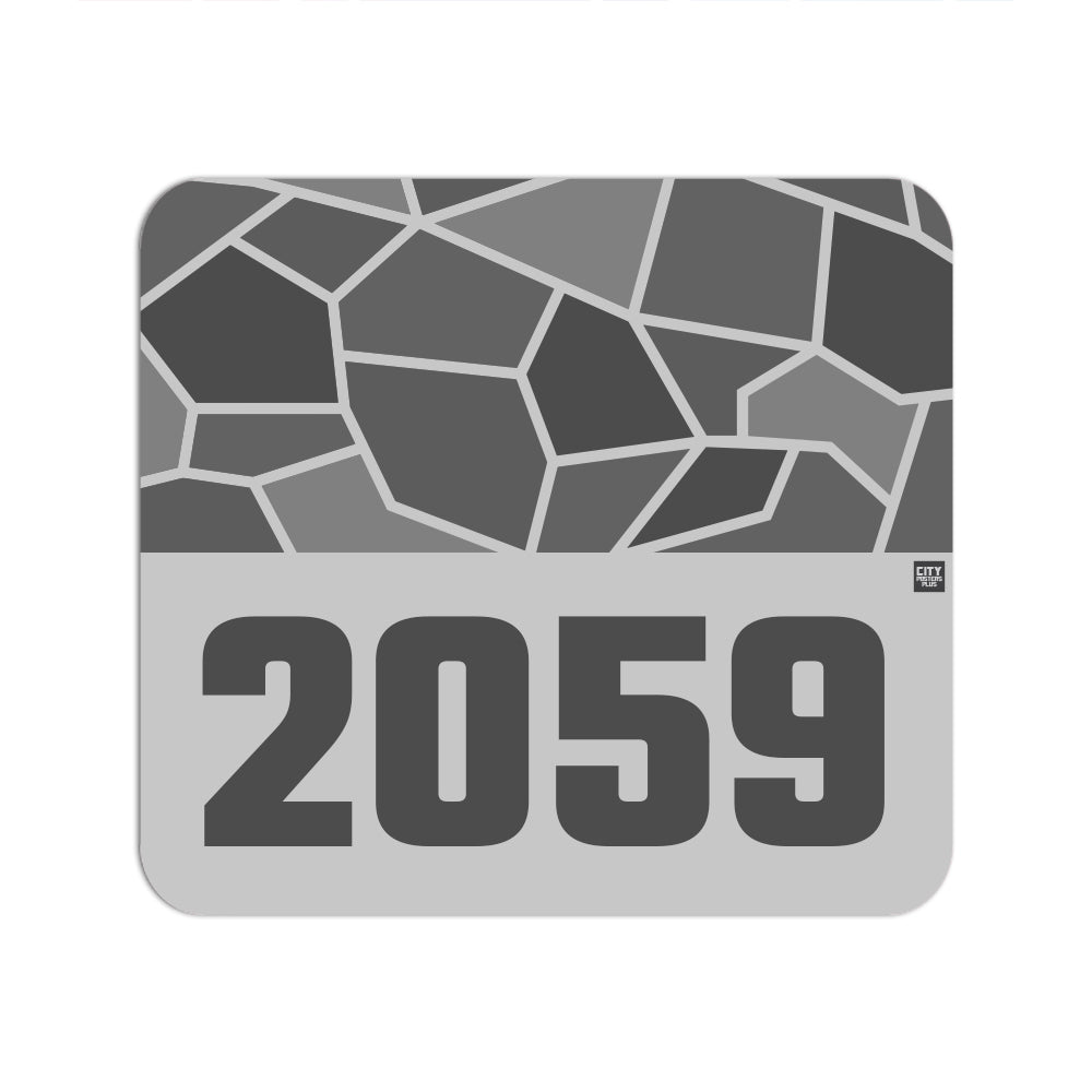 2059 Year Mousepad (Melange Grey)