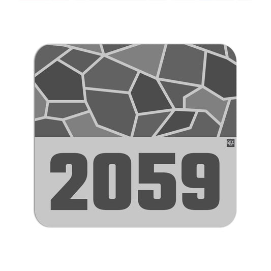 2059 Year Mousepad (Melange Grey)
