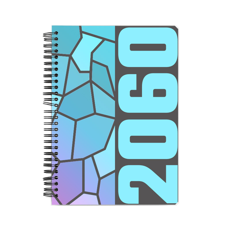 2060 Year Notebook (Charcoal Grey, A5 Size, 100 Pages, Ruled)