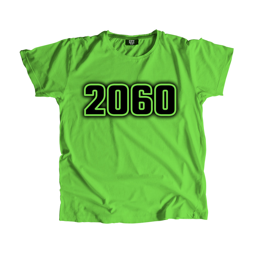 2060 Year Men Unisex T-Shirt (Liril Green)