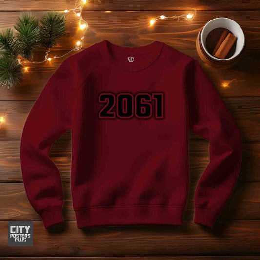 2061 Men Unisex Sweatshirt | Vintage Birth Year Gift Sweatshirt