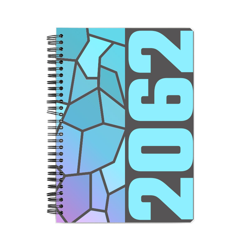 2062 Year Notebook (Charcoal Grey, A5 Size, 100 Pages, Ruled)