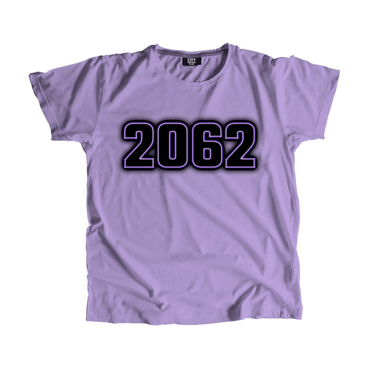 2062 Vintage Heritage Year Men Unisex T-Shirt (Iris Lavender)