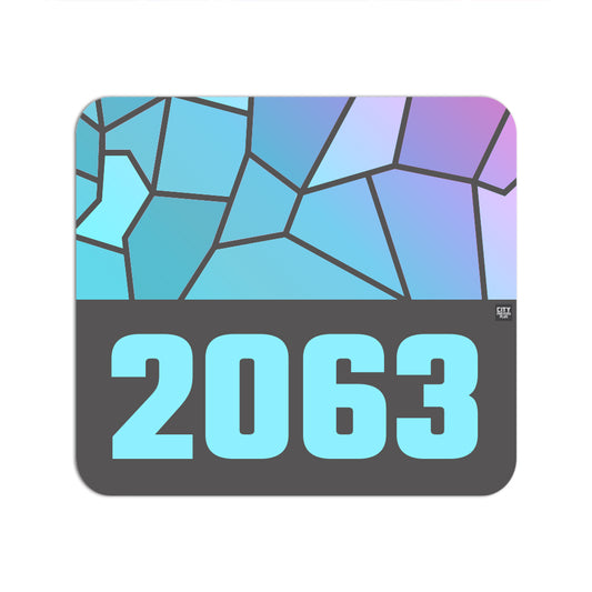 2063 Year Mousepad (Charcoal Grey)