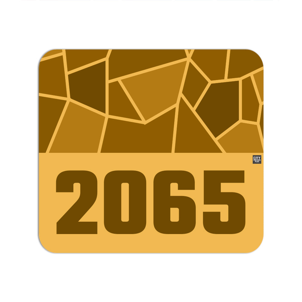 2065 Year Mousepad (Golden Yellow)