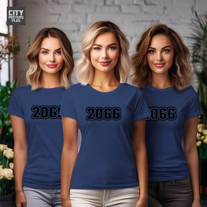 2066 Vintage Birth Year Women T-Shirt