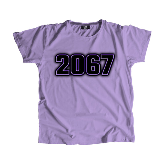 2067 Vintage Heritage Year Men Unisex T-Shirt (Iris Lavender)