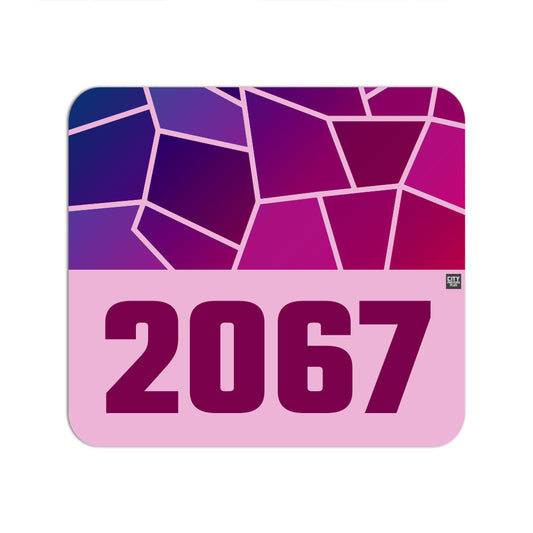2067 Year Mousepad (Light Pink)