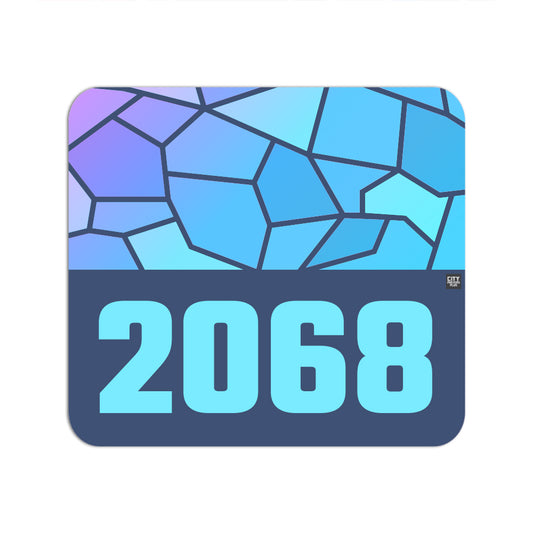 2068 Year Mousepad (Navy Blue)