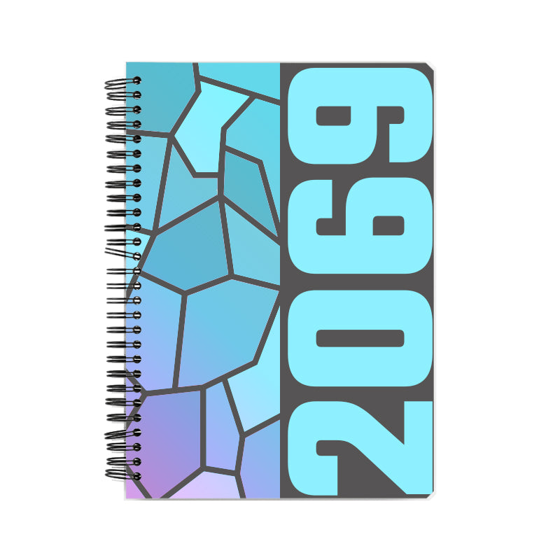 2069 Year Notebook (Charcoal Grey, A5 Size, 100 Pages, Ruled)