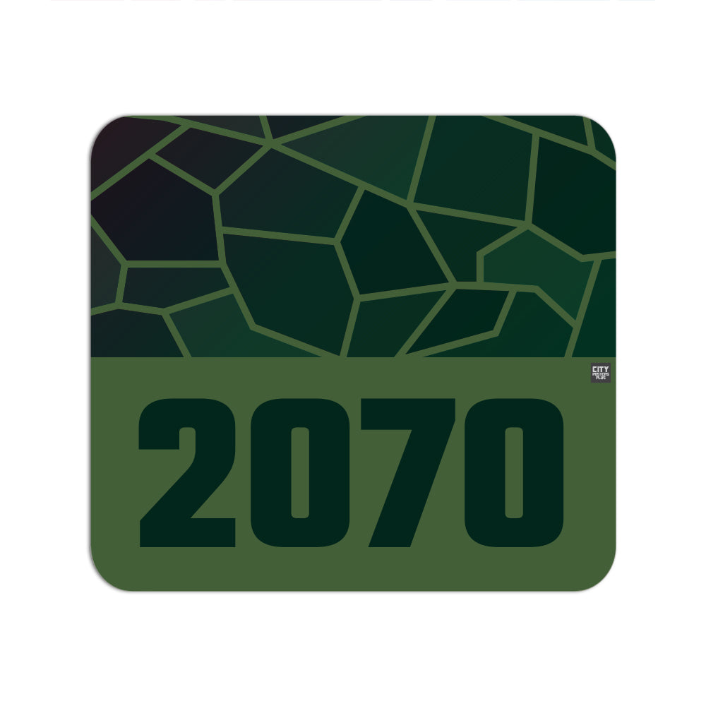 2070 Year Mousepad (Olive Green)