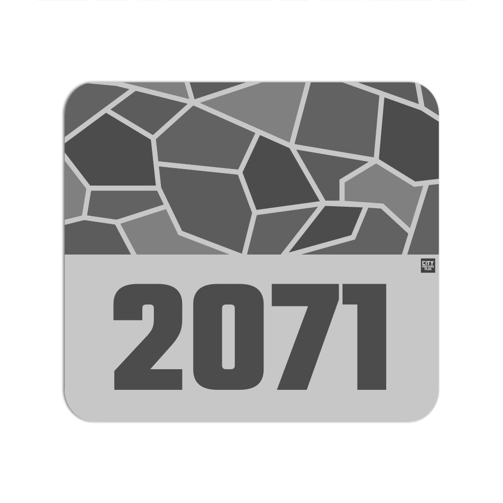 2071 Year Mousepad (Melange Grey)