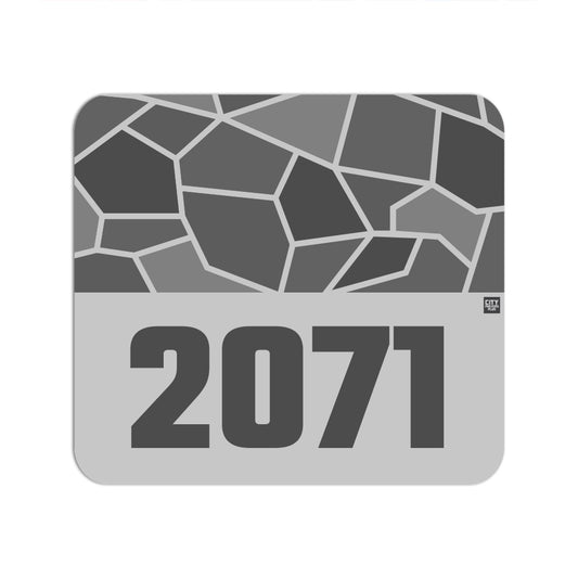 2071 Year Mousepad (Melange Grey)