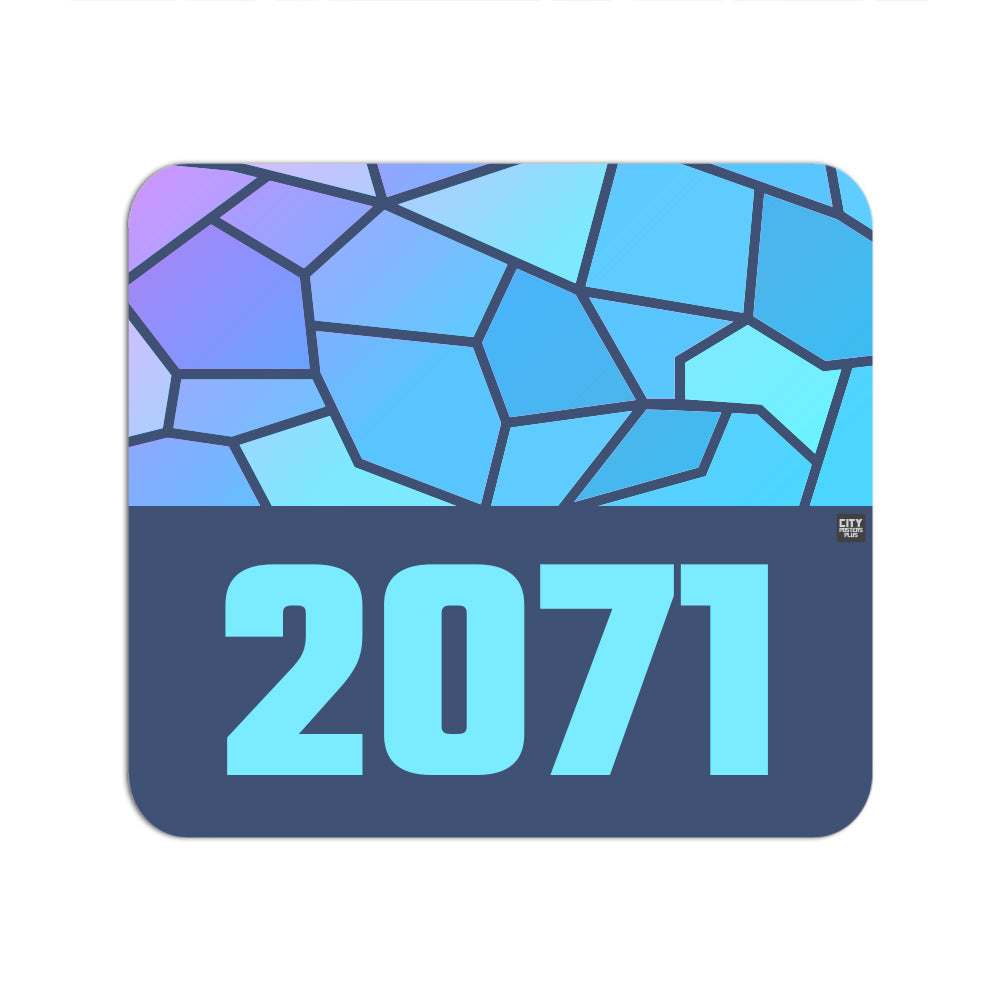 2071 Year Mousepad (Navy Blue)