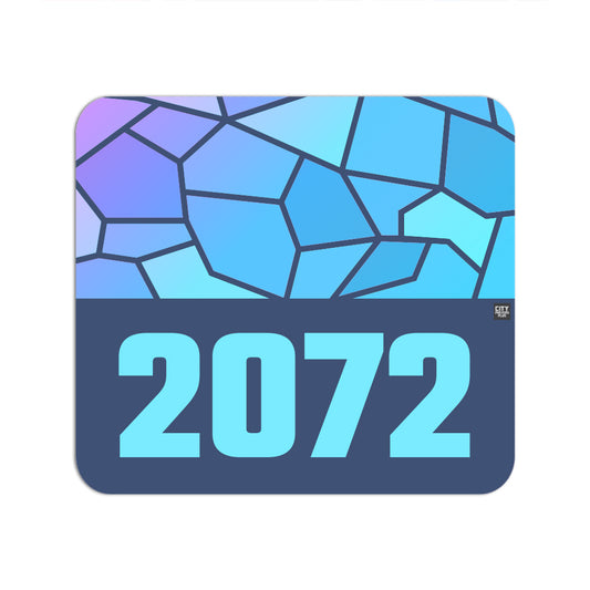 2072 Year Mousepad (Navy Blue)