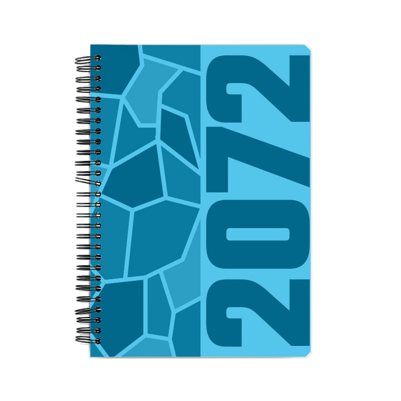 2072 Year Notebook (Sky Blue, A5 Size, 100 Pages, Ruled)