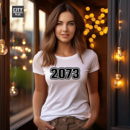 2073 Vintage Birth Year Women T-Shirt
