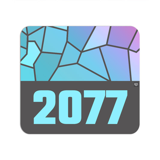 2077 Year Mousepad (Charcoal Grey)