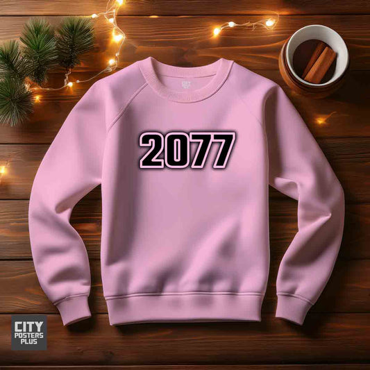 2077 Men Unisex Sweatshirt | Vintage Birth Year Gift Sweatshirt