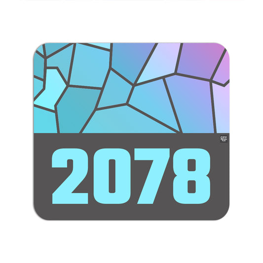 2078 Year Mousepad (Charcoal Grey)