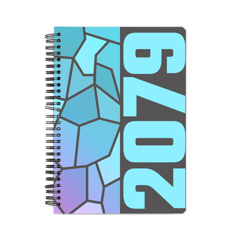 2079 Year Notebook (Charcoal Grey, A5 Size, 100 Pages, Ruled)