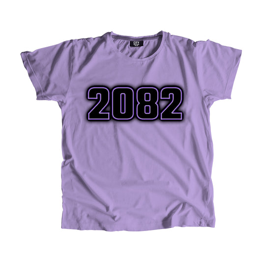 2082 Year Men Unisex T-Shirt (Iris Lavender)