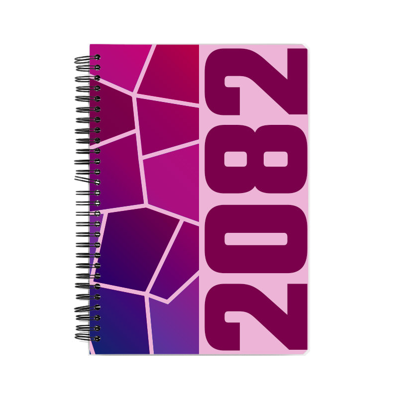 2082 Year Notebook (Light Pink, A5 Size, 100 Pages, Ruled)