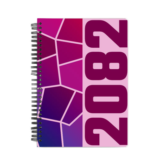 2082 Year Notebook (Light Pink, A5 Size, 100 Pages, Ruled)