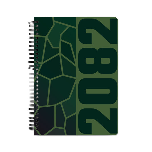 2082 Year Notebook (Olive Green, A5 Size, 100 Pages, Ruled)