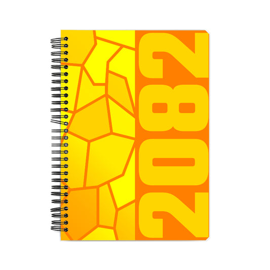 2082 Year Notebook (Orange, A5 Size, 100 Pages, Ruled)