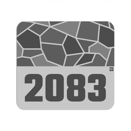 2083 Year Mousepad (Melange Grey)