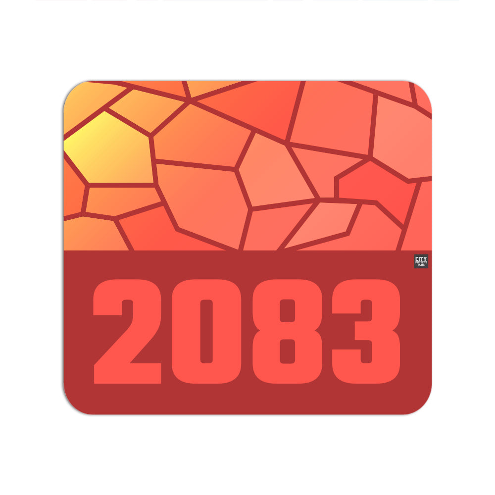 2083 Year Mousepad (Red)