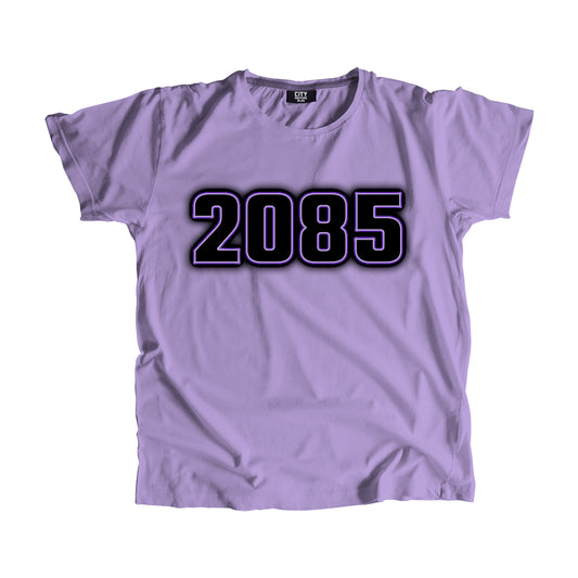 2085 Vintage Heritage Year Men Unisex T-Shirt (Iris Lavender)