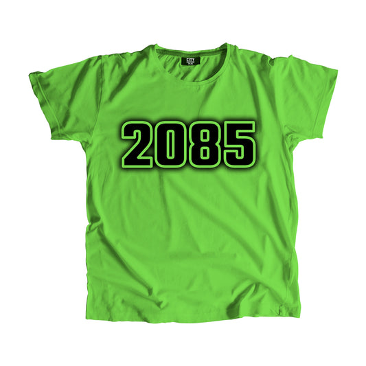 2085 Year Men Unisex T-Shirt (Liril Green)