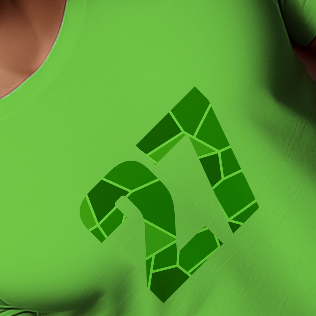 27 Number Men Unisex T-Shirt | Custom Number Graphic Tee (Liril Green)