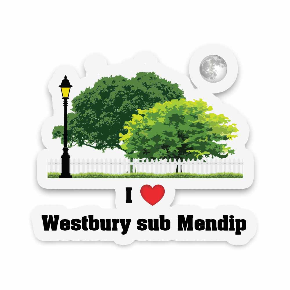 Westbury sub Mendip Sticker