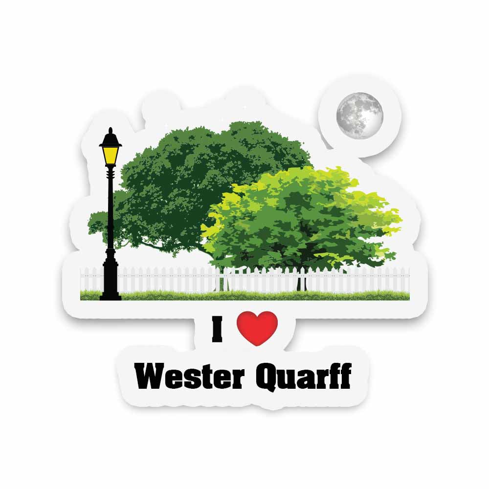 Wester Quarff Sticker