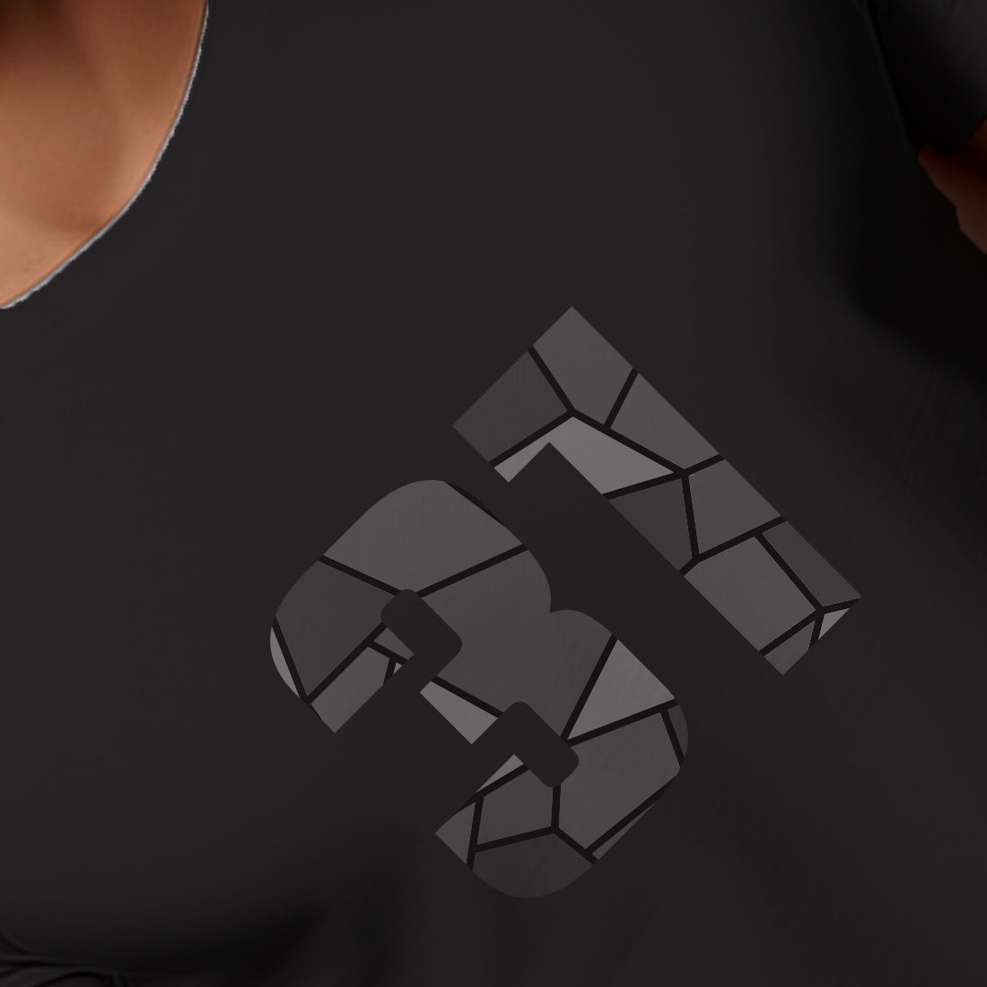 31 Number Men Unisex T-Shirt | Custom Number Graphic Tee (Black)