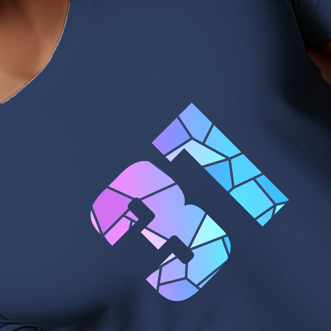 31 Number Men Unisex T-Shirt | Custom Number Graphic Tee (Navy Blue)
