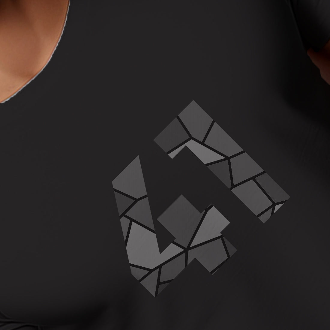 41 Number Men Unisex T-Shirt | Custom Number Graphic Tee (Black)