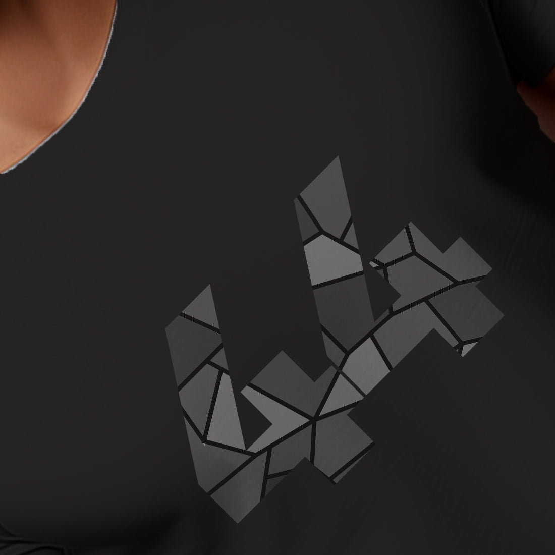 44 Number Men Unisex T-Shirt | Custom Number Graphic Tee (Black)