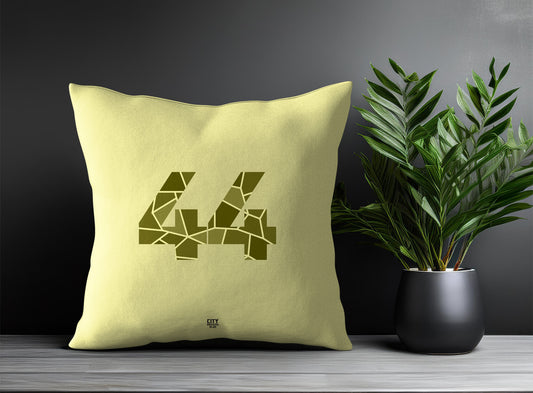 44 Number Pillow Case (Butter Yellow)