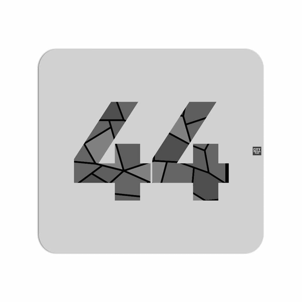 44 Number Mousepad (Melange Grey)