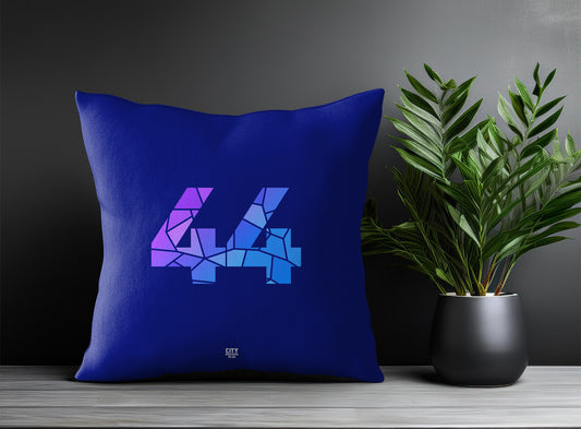 44 Number Pillow Case (Royal Blue)