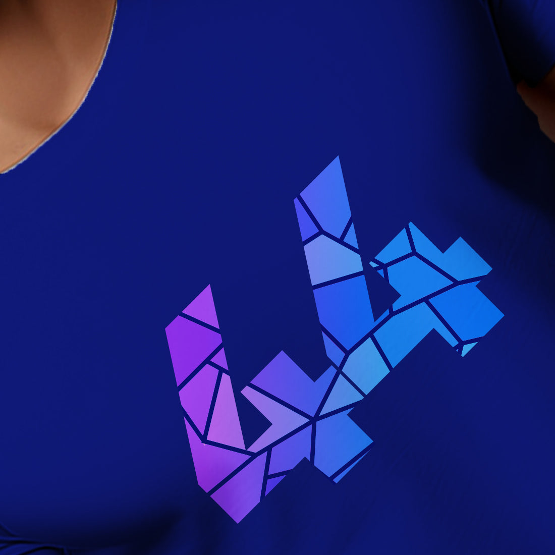 44 Number Men Unisex T-Shirt | Custom Number Graphic Tee (Royal Blue)