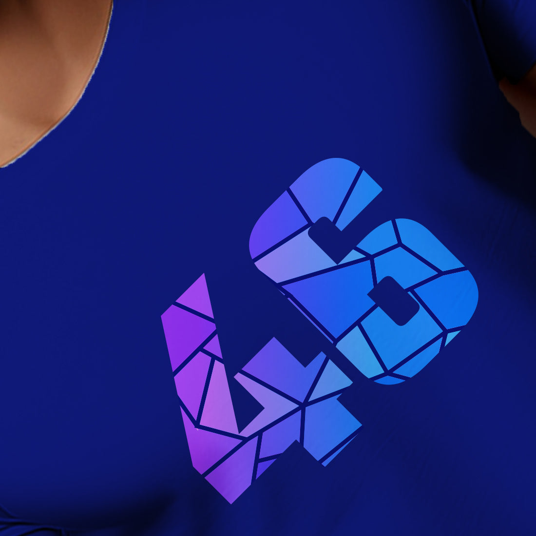46 Number Men Unisex T-Shirt | Custom Number Graphic Tee (Royal Blue)